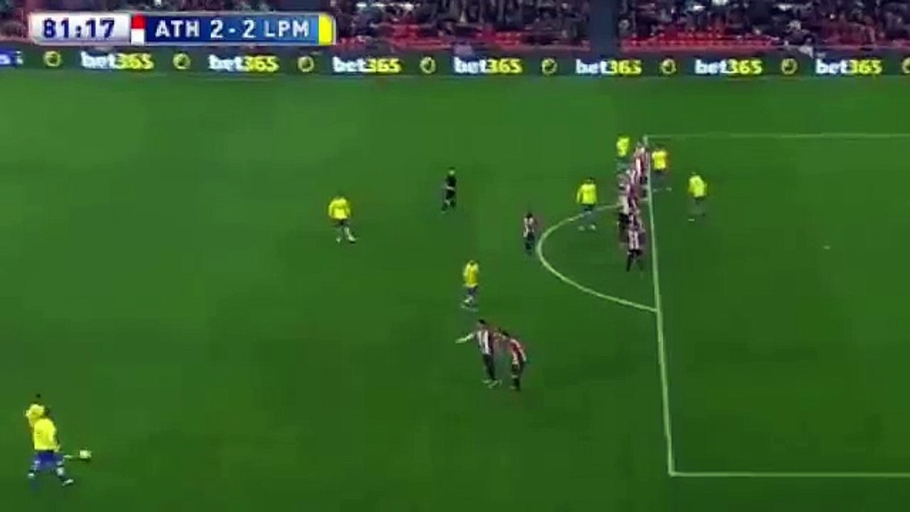 Атлетик 2 - 2 Лас-Пальмас обзор 2-го тайма 03.01.2016 ИСПАНИЯ- Примера