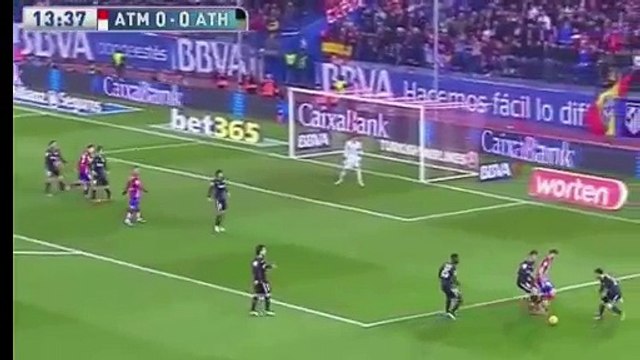 Атлетико 0-1 Атлетик Незащитанный гол 13.12.2015 Обзор матча