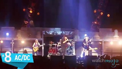 Top 10 Live Bands of All Time (FULL HD)