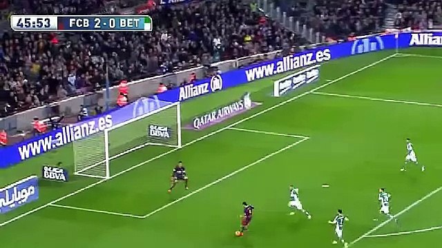 Барселона 3 - 0 Бетис 179 ГОЛ бАРСЕЛОНЫ НА 46 МИН 2-ГО ТАЙМА 30.12.2015