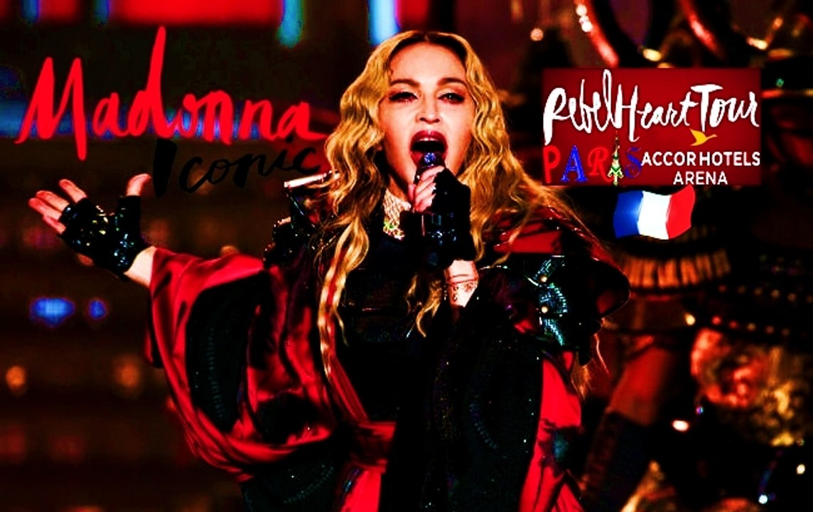 Madonna - Iconic (Rebel Heart Tour Paris, AccorHotels Arena) [OFFICIAL]