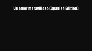 Download Un amor maravilloso (Spanish Edition) PDF Free