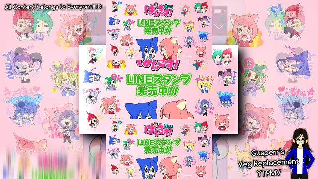 【MADVRYTPMV】 アニメ「ぱんきす！2次元」ＬＩＮＥスタンプ発売中 Has a ShuricScan！！ (No BGM)