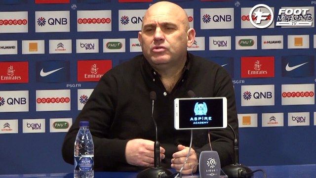 PSG-LOSC : la réaction de Frédéric Antonetti
