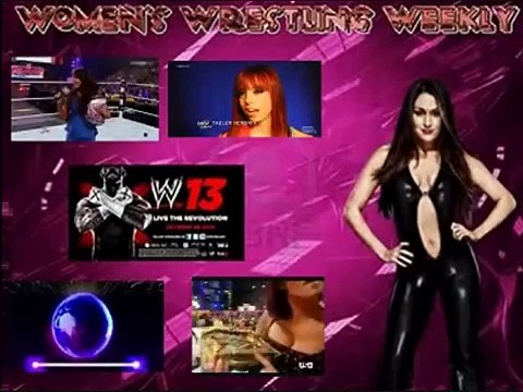 Womens Wrestling Weekly #4 WWE '13 Divas Roster - Taeler Hendrix - Divas Competing for World Title - Layla's Next Challenge