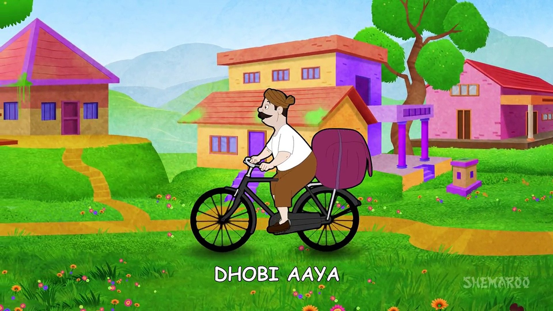 À¤§ À¤­ À¤à¤¯ Dhobi Aaya Nursery Rhymes In Hindi Popular Hindi Rhymes Hd Video Dailymotion