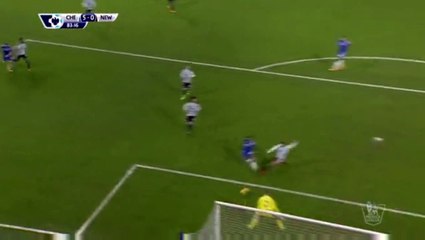 Bertrand Traore Goal - Chelsea 5-0 Newcastle 13.02.2016