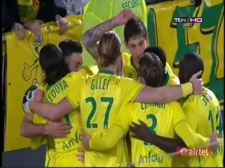 Adryan Goal HD -  FC Nantes 1-0 FC Lorient - 13.02.2016