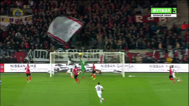 0-1 Adam Ounas Goal France Ligue 1 - 13.02.2016, Guingamp 0-1 Girondins Bordeaux