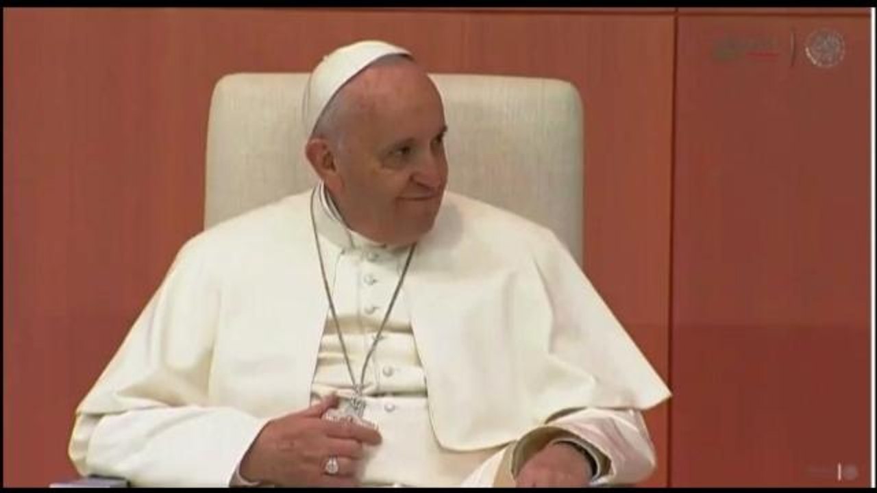 Papa Francisco vive su primer día en México entre discursos y homenajes
