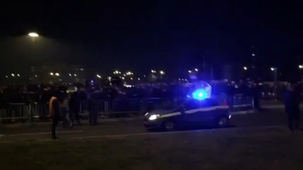 Juve Napoli, l'arrivo del pullman bianconero (720p Full HD)