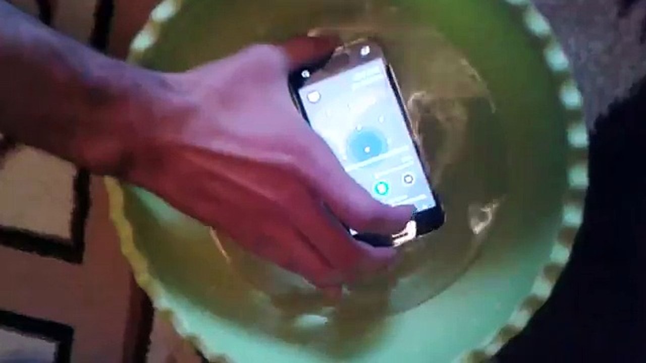 Samsung Galaxy s 5 mini - Как работает в воде