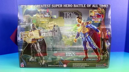 Batman Vs. Superman Ultimate Battle With Batmobile & Giant Transforming Blaster