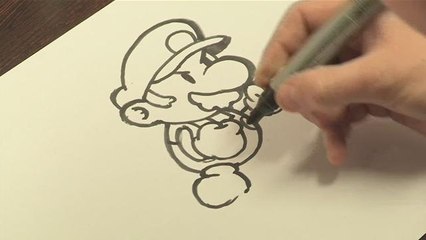 How To Draw Mario Of Mario Bros