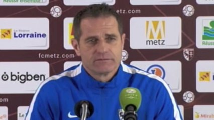 Après Metz - HAC (0-1), réaction de Philippe Hinschberger