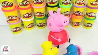 Peppa Pig Play Doh Surprise Eggs ✔ Peppa Pig Play Doh Surprises ✔ Peppa Pig Toys Video for kids (FULL HD)