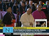 México: Papa Francisco se reúne con obispo en catedral capitalina