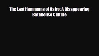 [PDF] The Last Hammams of Cairo: A Disappearing Bathhouse Culture [Download] Full Ebook