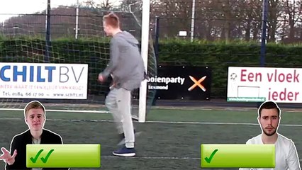 WIE SLOOPT ALS EERSTE MIJN STATIEF?! - VOETBAL CHALLENGES MET ROELIE! (720p Full HD)