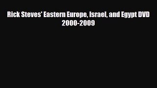 [PDF] Rick Steves' Eastern Europe Israel and Egypt DVD 2000-2009 [Download] Online