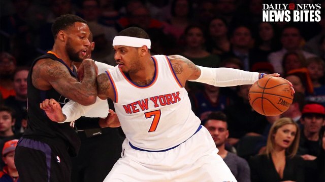 Knicks Star Carmelo Anthony On Trade Talks I'm Not Going Anywhere