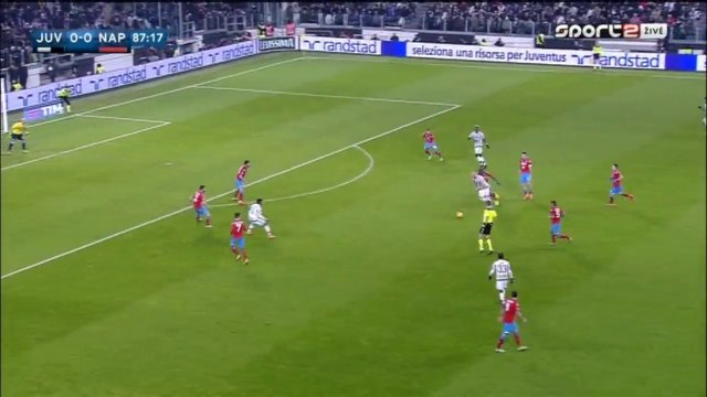 Simone Zaza 1:0 | Juventus v. Napoli 13.02.2016 HD