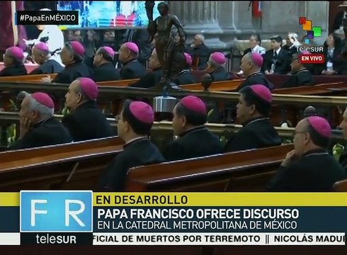 Francisco: México no necesita príncipes sino obispos servidores