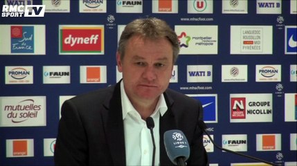 Montpellier / Hantz : "Avec 29 points tu ne restes pas en Ligue 1"