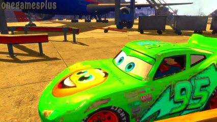 Superman, Batman, Spider-man & HULK Custom Lightning Mcqueen Cars!