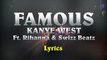 Famous Kanye West Ft. Rihanna & Swizz Beatz Karaoke Lyrics Cover Sing Along (FULL HD)