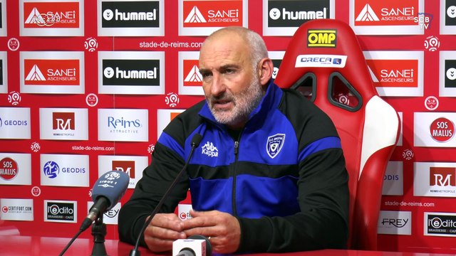 Reims 0-1 Bastia : Conf. d'après-match de F. Ciccolini