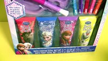 Baby Paint Fight Little Mommy Bubbly Bathtime Color Changing Doll PeppaPig Disney Frozen Bath Paint