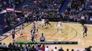 Utah Jazz vs New Orleans Pelicans - February 10, 2016