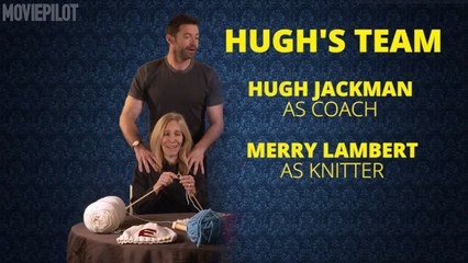 Eddie the Eagle | "The Knitting Olympics with Hugh Jackman & Taron Egerton" | 20th Century FOX