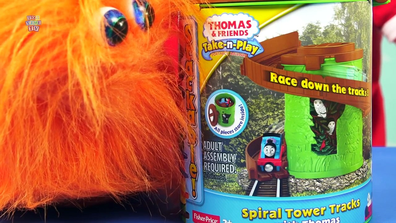 Thomas & Friends Spiral Tower Tracks Take N Play Toy Playset Review Fisher Price