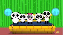 Five Little Pandas | Nursery Rhymes For Children | Kids TV Original Songs
