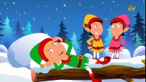 Five Fat Santas | Five Little Santas | Nursery Rhymes