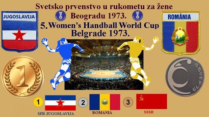 1973 World Handball Championship JUIGOSLAVIJA ROMANIA