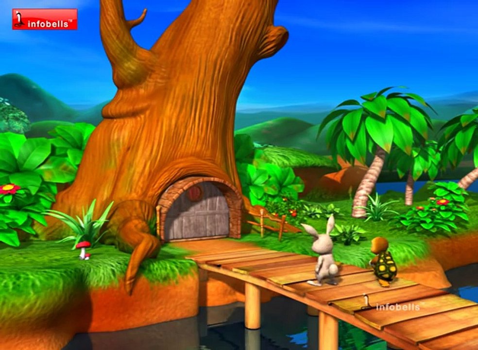 Hare vs Tortoise Moral Stories for Children in Telugu