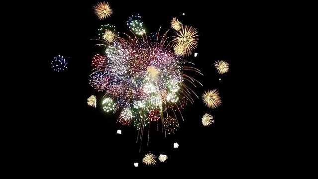 Самый мощный фейерверк в мире. Япония