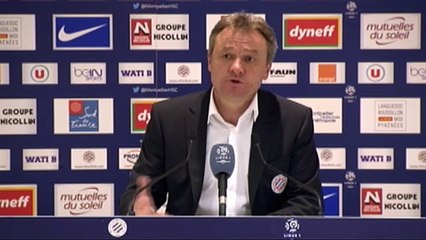 Frédéric Hantz après MHSC 2-0 TFC