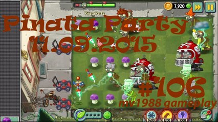 Plants Vs. Zombies 2 - Pinata Party 012 Gameplay HD (part #106)