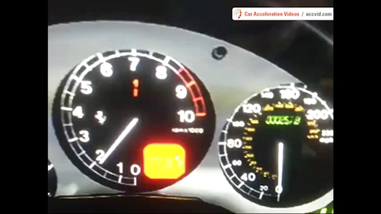 Ferrari 360 Modena 0-100 0-250 km/h acceleration