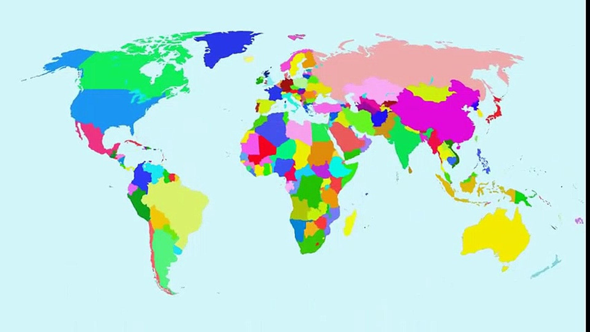 ⁣The Countries of the World Song - The Americas