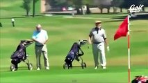 Disturbano due uomini che giocano a golf, ecco la loro vendetta