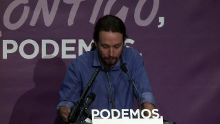 Podemos staying calm after historic election