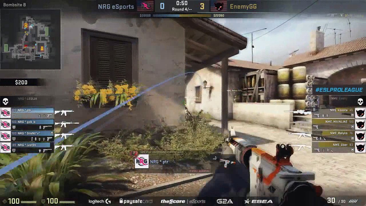 CS-GO - NRG vs. EnemyGG [Inferno] - ESL Pro League Season 3 - NA Matchday 2 PT 1