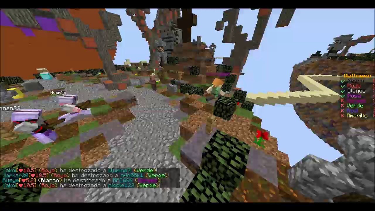 Equipo de hackers en eggwars / survivaldub