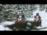 Snowmobiling in West Yellowstone