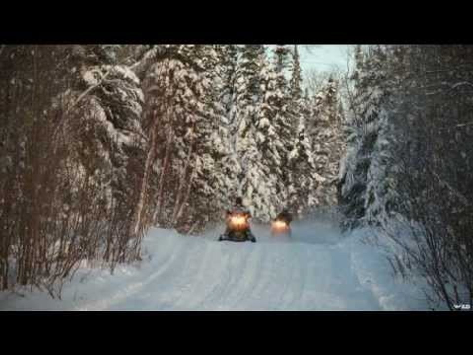 Snowmobiling in Quebec